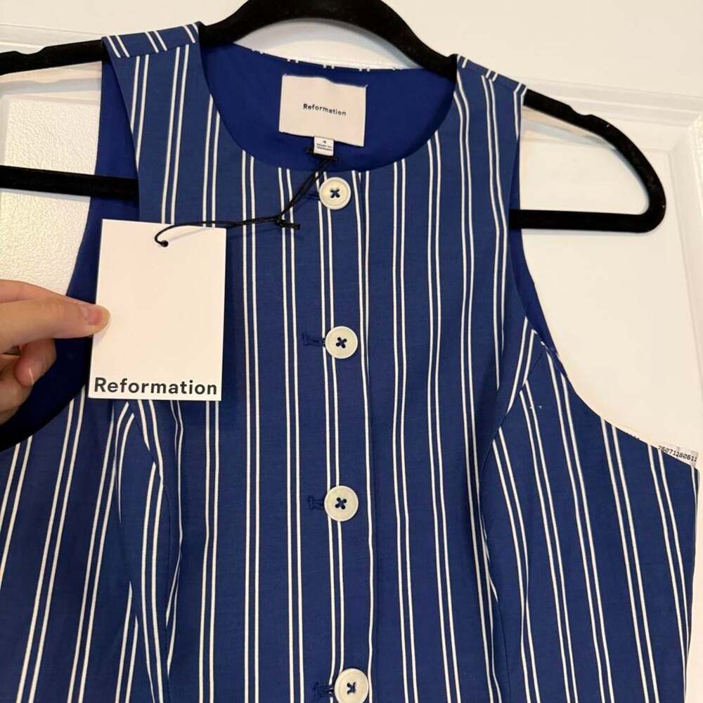 Reformation Rory Vest (New With Tags) - Picture 2 of 6